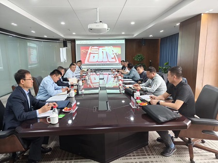 苏尼特右旗旗委副书记、政府旗长王占奇 一行来集团公司考察调研